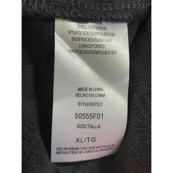 NWT Kit And Sky Women Navy Blue Casual Dress Sleeveless Size XL Textured - Picture 6 of 7